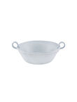 Low Salad Bowl, White, medium