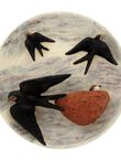 Plate with Swallows in the Nest, , medium