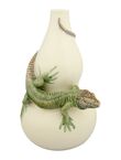 Calabash with Lizard, , medium